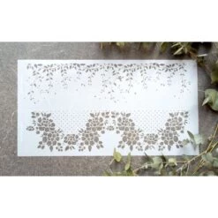 Silvia Favero DUO ALBA - Cake Stencil 2 In 1 -Dream Cake Shop silvia favero duo alba cake stencil 2 in 1 p11006 40262 image