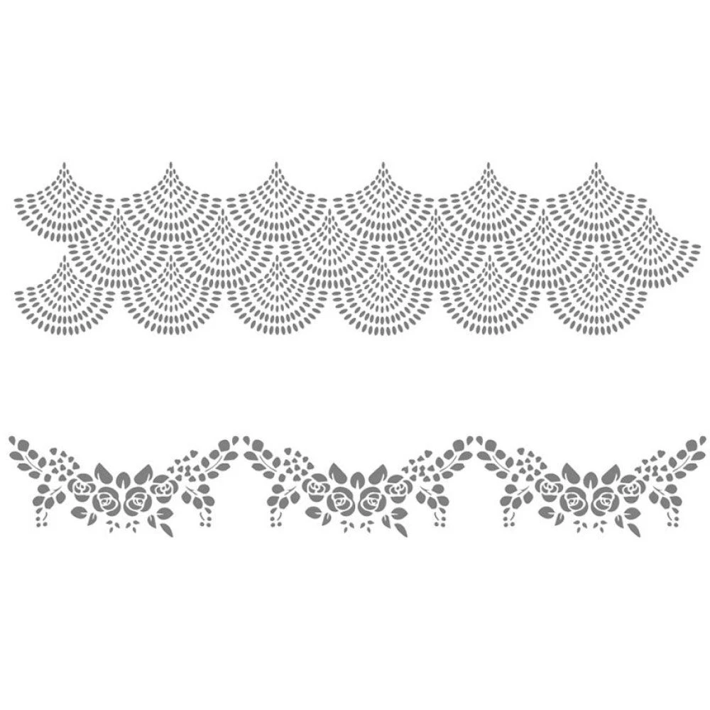 Silvia Favero DUO DUBLIN - Cake Stencil 2 In 1 4 Silvia Favero DUO DUBLIN - Cake Stencil 2 In 1 - Image 2