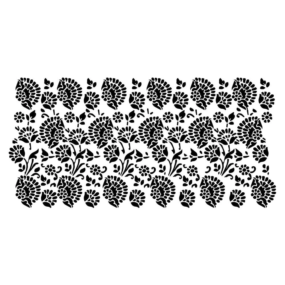 Silvia Favero Flora - Double-Barrel Cake Stencil 4 Silvia Favero Flora - Double-Barrel Cake Stencil - Image 2