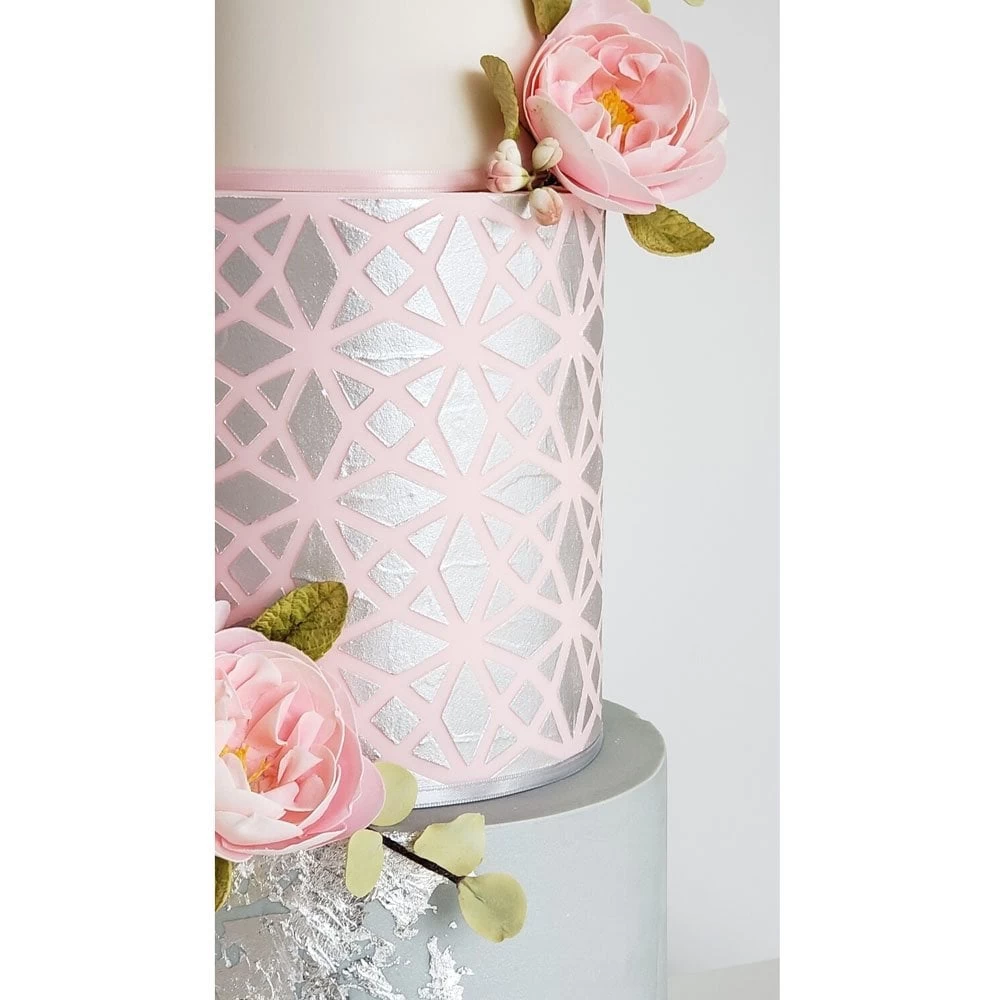 Silvia Favero Gema - Double-Barrel Cake Stencil 5 Silvia Favero Gema - Double-Barrel Cake Stencil - Image 3
