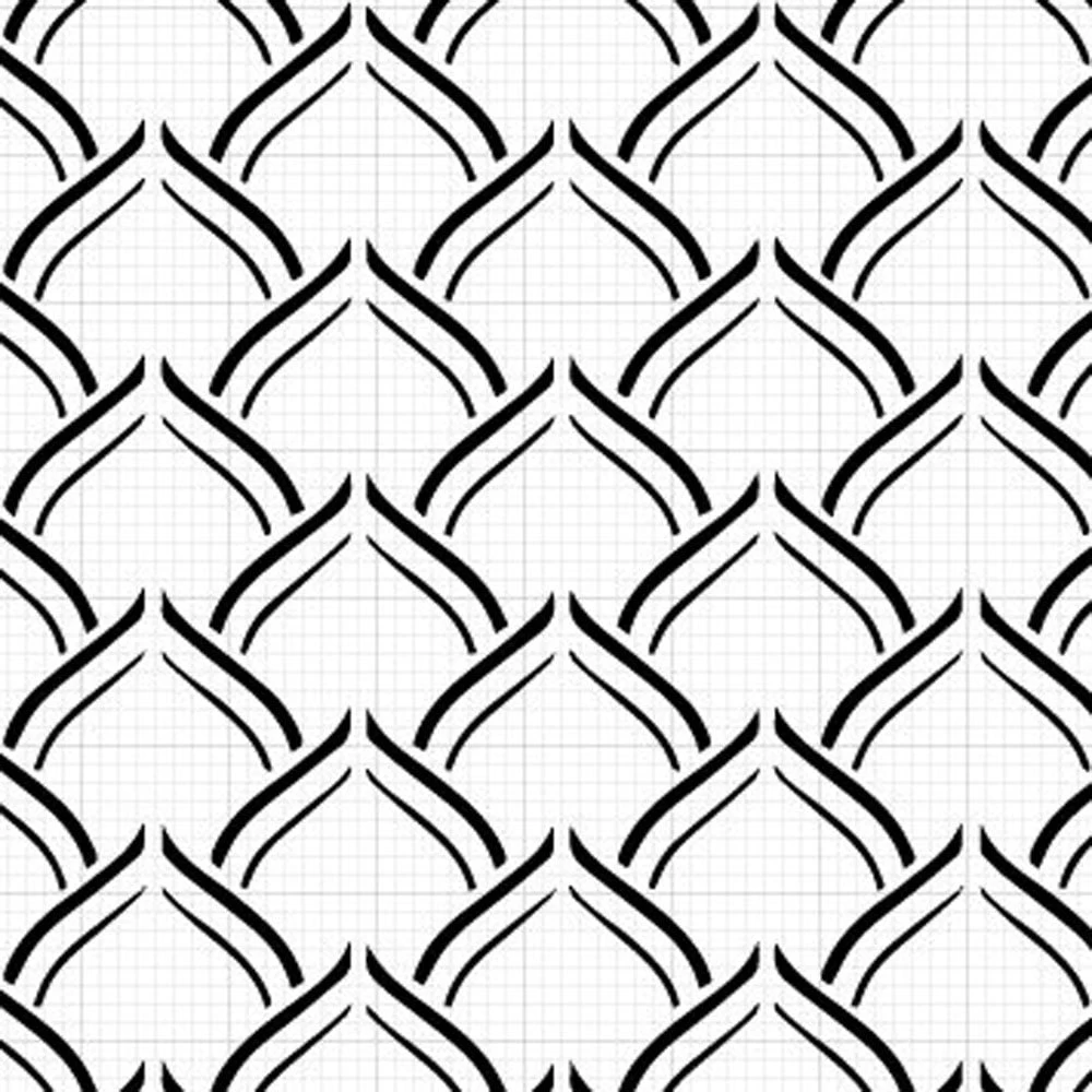 Silvia Favero Majestic- Double-Barrel Cake Stencil 4 Silvia Favero Majestic- Double-Barrel Cake Stencil - Image 2