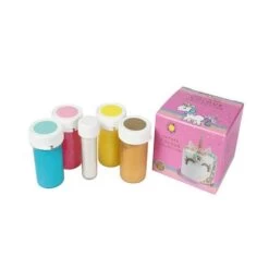 Sugarflair Colours Mixed Unicorn Colour Collection Set Of 5