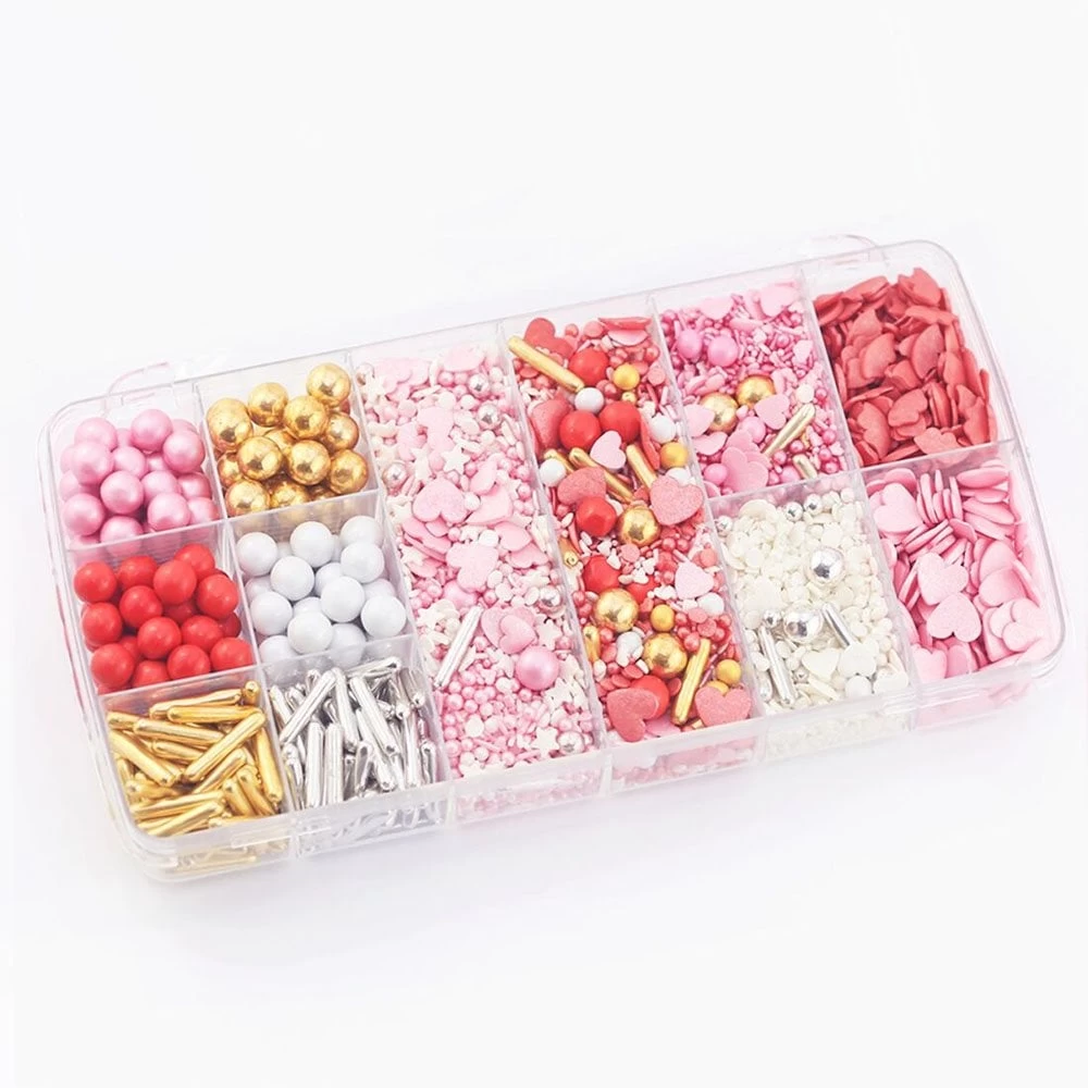 Super Streusel Superbox Big Love - Assortment Of Sprinkle , Chocolate Balls , Dragees With Crispy Center 3 Super Streusel Superbox Big Love - Assortment Of Sprinkle , Chocolate Balls , Dragees With Crispy Center