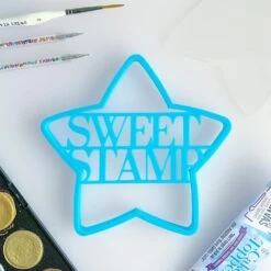 Sweet Stamps By Amy Blank Canvas By Sweet Stamp - Star Cutter