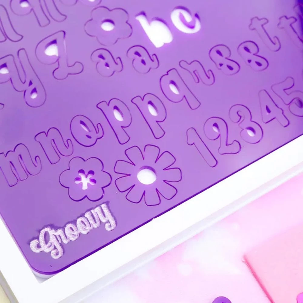 Sweet Stamps By Amy Groovy Set - Uppercase, Lowercase, Numbers & Symbols 8 Sweet Stamps By Amy Groovy Set - Uppercase, Lowercase, Numbers & Symbols - Image 6