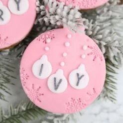 Sweet Stamps By Amy Jingle Baubles Set - Uppercase & Numbers -Dream Cake Shop sweet stamps by amy jingle baubles set uppercase numbers p18924 67735 image