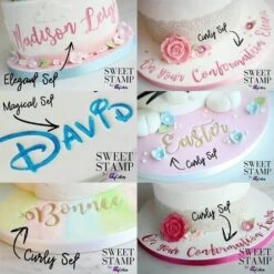 Sweet Stamps By Amy SWEET STAMP - Classic Set Uppercase, Lowercase, Numbers & Symbols -Dream Cake Shop sweet stamps by amy sweet stamp classic set uppercase lowercase numbers symbols p5290 23592 image