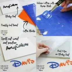 Sweet Stamps By Amy SWEET STAMP - Classic Set Uppercase, Lowercase, Numbers & Symbols -Dream Cake Shop sweet stamps by amy sweet stamp classic set uppercase lowercase numbers symbols p5290 23593 image