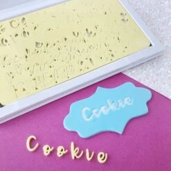 Sweet Stamps By Amy SWEET STAMP Cookie - Uppercase, Lowercase, Numbers & Symbols