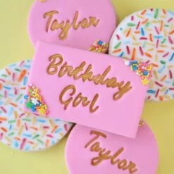 Sweet Stamps By Amy Sweet Stamp - Retro Set - Uppercase, Lowercase, Numbers & Symbols Full Set - Upper Lowercase, Numbers & Symbols -Dream Cake Shop sweet stamps by amy sweet stamp retro set uppercase lowercase numbers symbols full set upper lowercase numbers symbols p18716 66876 image