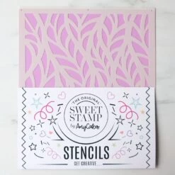 Sweet Stamps By Amy Sweet Stamp Stencil - Juniper -Dream Cake Shop sweet stamps by amy sweet stamp stencil juniper p9581 36699 image