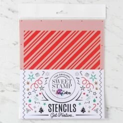 Sweet Stamps By Amy Sweet Stamp Stencils - Candy Stripe
