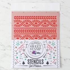 Sweet Stamps By Amy Sweet Stamp Stencils - Christmas Jumper