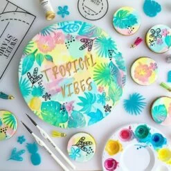 Sweet Stamps By Amy Sweet Stamp - Tropical Vibes Set - Sweet Bakes -Dream Cake Shop sweet stamps by amy sweet stamp tropical vibes set sweet bakes p8896 34274 image