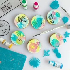 Sweet Stamps By Amy Sweet Stamp - Tropical Vibes Set - Sweet Bakes -Dream Cake Shop sweet stamps by amy sweet stamp tropical vibes set sweet bakes p8896 34276 image