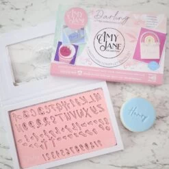 Sweet Stamps By Amy The Amy Jane Collection Lettering Set - Darling Set -Dream Cake Shop sweet stamps by amy the amy jane collection lettering set darling set p18722 66897 image