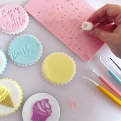 Sweet Stamps By Amy Vanilla - Uppercase- Lowercase, Numbers & Symbols Full Set -Dream Cake Shop sweet stamps by amy vanilla uppercase lowercase numbers symbols full set p7787 32082 image