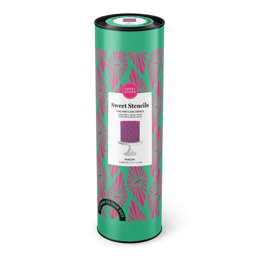 Sweet Sticks Two Part Cake Stencils - Harlow 4 Sweet Sticks Two Part Cake Stencils - Harlow - Image 2