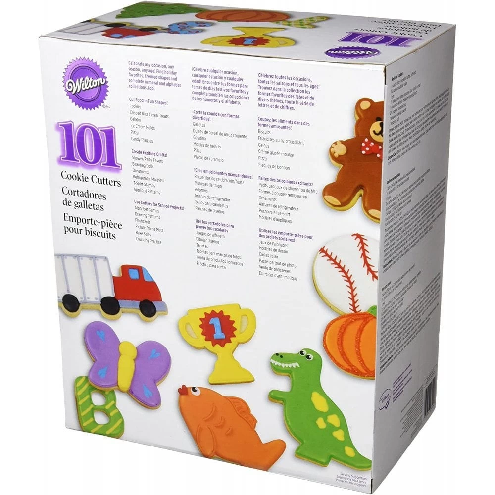 Wilton 101 Cookie Cutter Set 4 Wilton 101 Cookie Cutter Set - Image 2