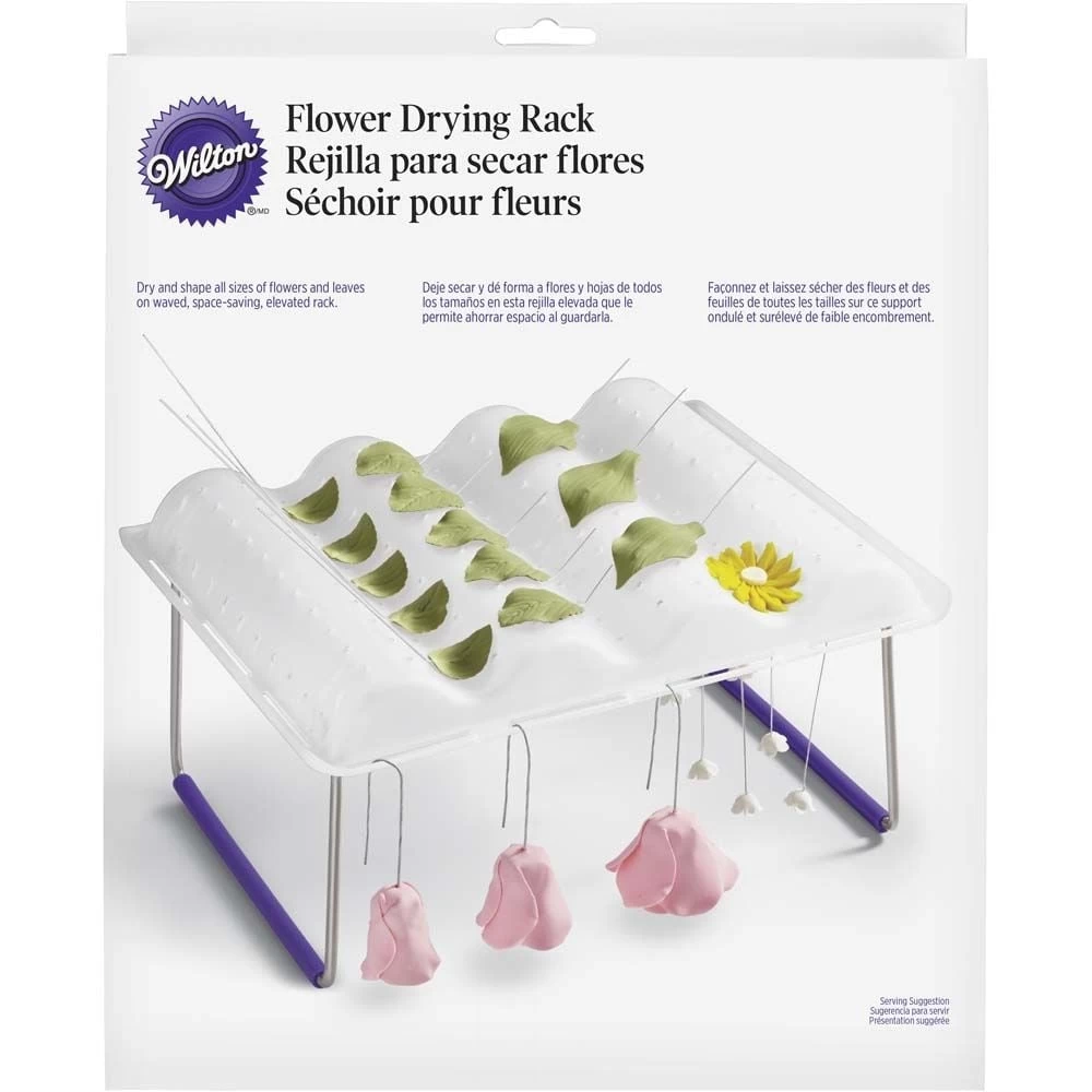 Wilton Flower Wave Drying Rack 3 Wilton Flower Wave Drying Rack