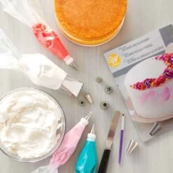 Wilton How To Decorate Cakes & Desserts Kit -Dream Cake Shop wilton how to decorate cakes desserts kit p18799 67271 image